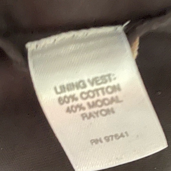 J Jill Black Scarf Patterned Print Dress with Black Slip. Size Medium Petite. - Picture 8 of 10